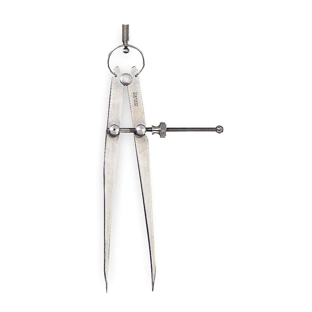 STARRETT 83A-8 Spring Divider,8 In,Solid 2ZVA1