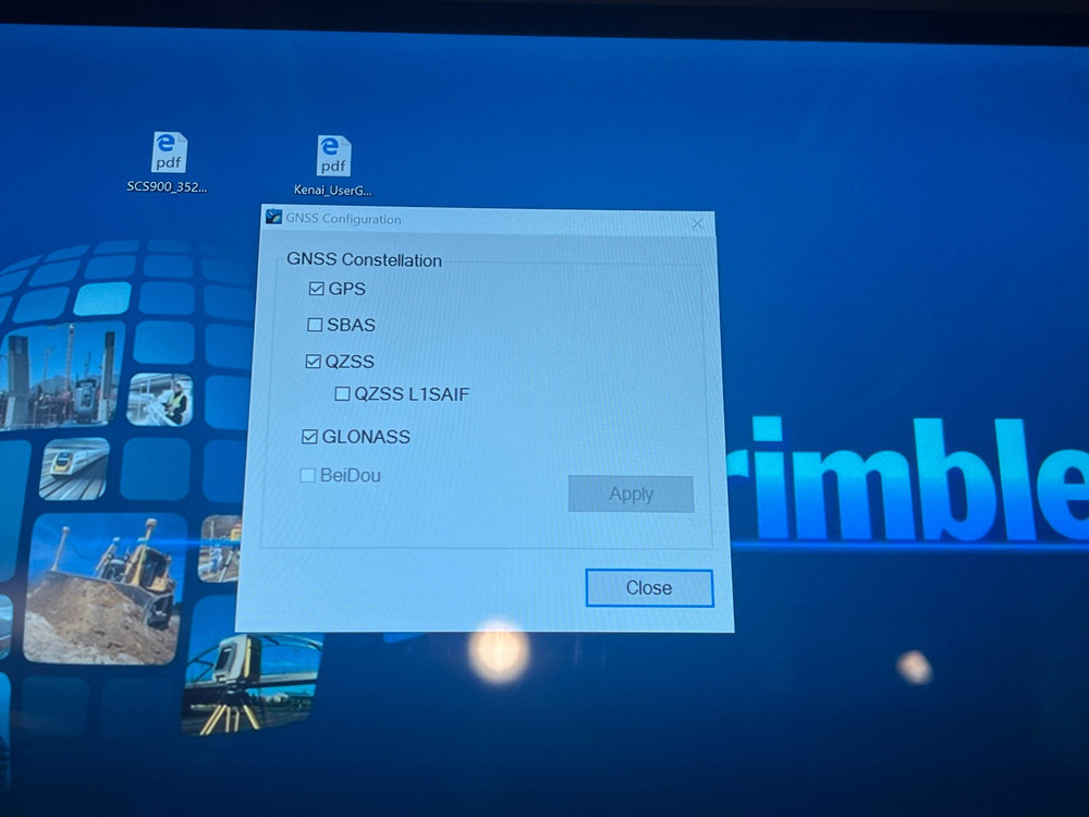 Trimble Kenai SITE 10 Tablet with SCS900 site controller Software Tab83 GNSS