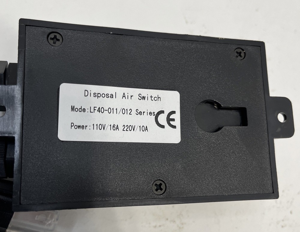 Garbage Disposal Air Switch LF40-011/012 - 2 Plug - New