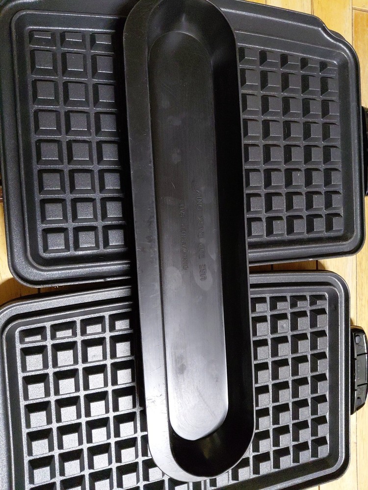 George Foreman Evolve Grill System Silver GRP4842P – Sear Timer, Clean, Tested