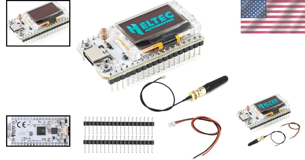 High-Sensitivity LoRa V3 SX1262 Board with Dual-Core Processor & USB Interface