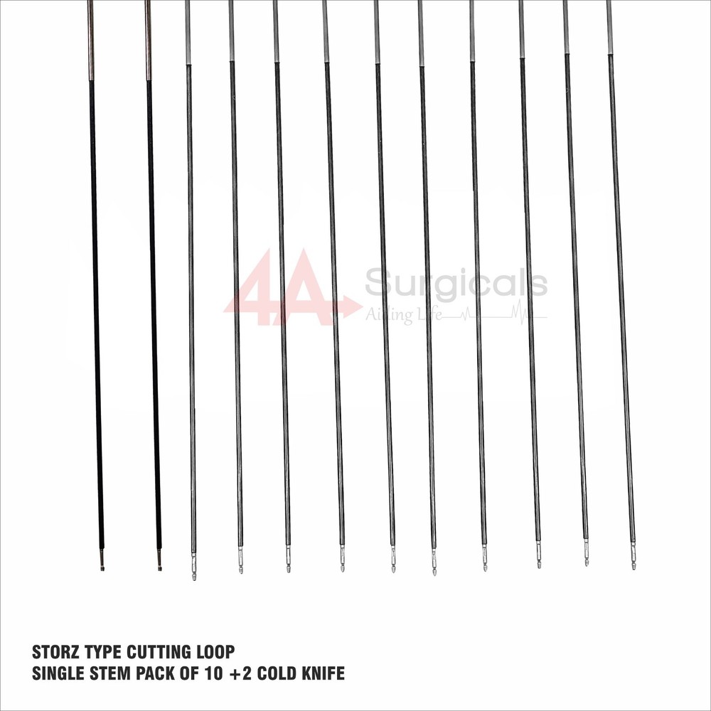4A CUTTING LOOP SINGLE STEM PACK OF 10 +2 Cold Knife