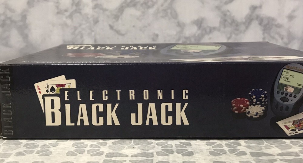Excalibur Electronics Electronic Black Jack Handheld Game Tested Working 473