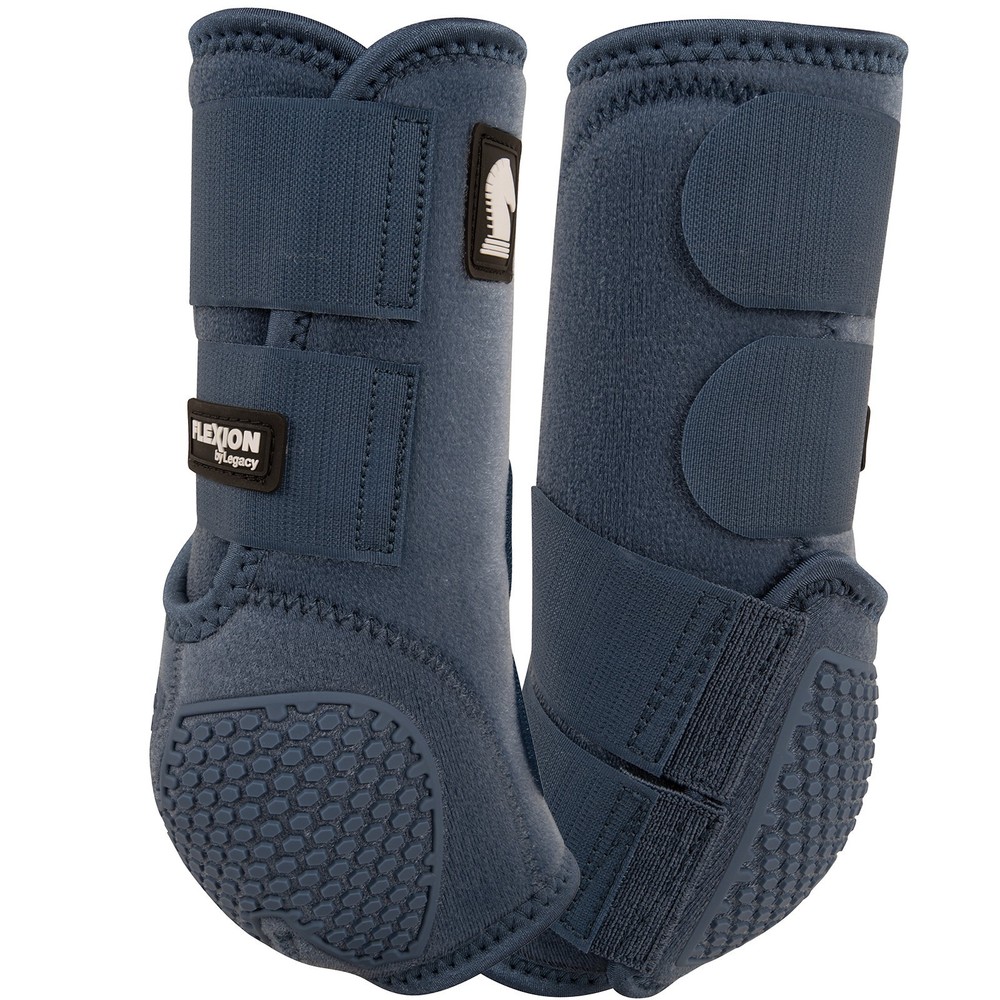 Classic Equine Flexion Boots - Front - Small - Dark Denim