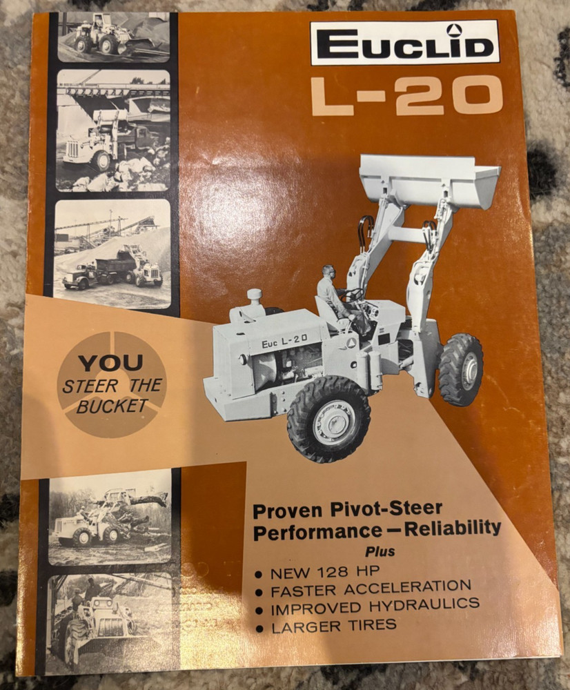 Euclid L-20 Front End Loader Brochure AMIL25