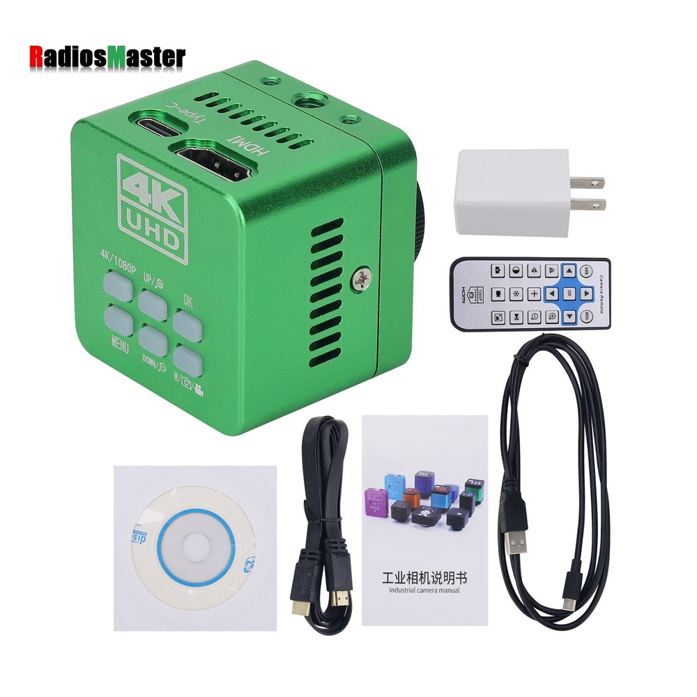 4K UHD Microscope Camera Electronic Image Sensor 16 Million Pixel Industrial