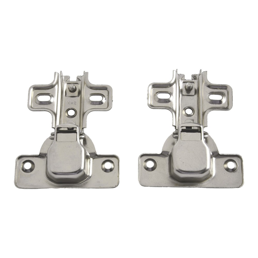 2 Pcs/Set 90 Degree Kitchen Cabinet Cupboard Concealed Angular Corner Door Hinge