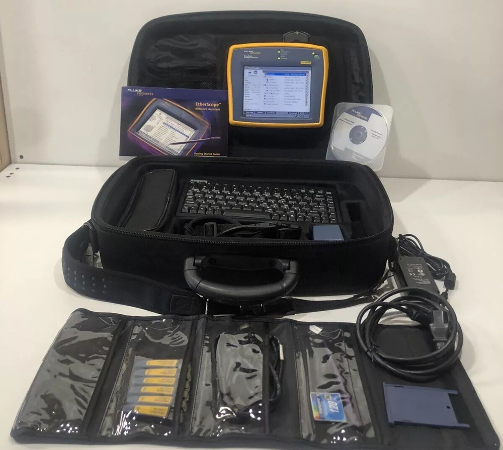 Fluke Networks EtherScope Series I Network Assistant w/ LAN WLAN & ITO Opts