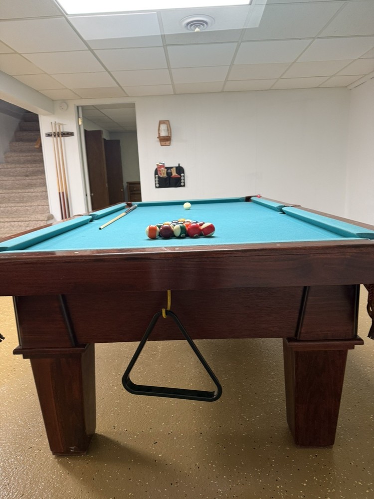 AE Schmidt Pool Table in Mascoutah