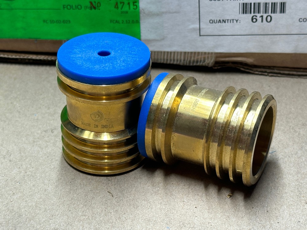 Wabtec Emergency Accelerated Release Spool Valve Brass for ABDX Control Valve