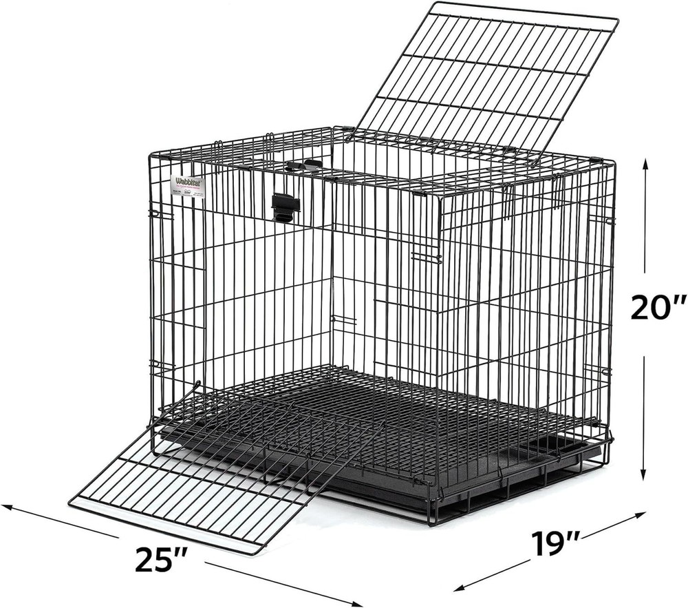 Rust-Resistant Small Animal Cage with Easy Access Doors – Ideal for Pet Rabbits