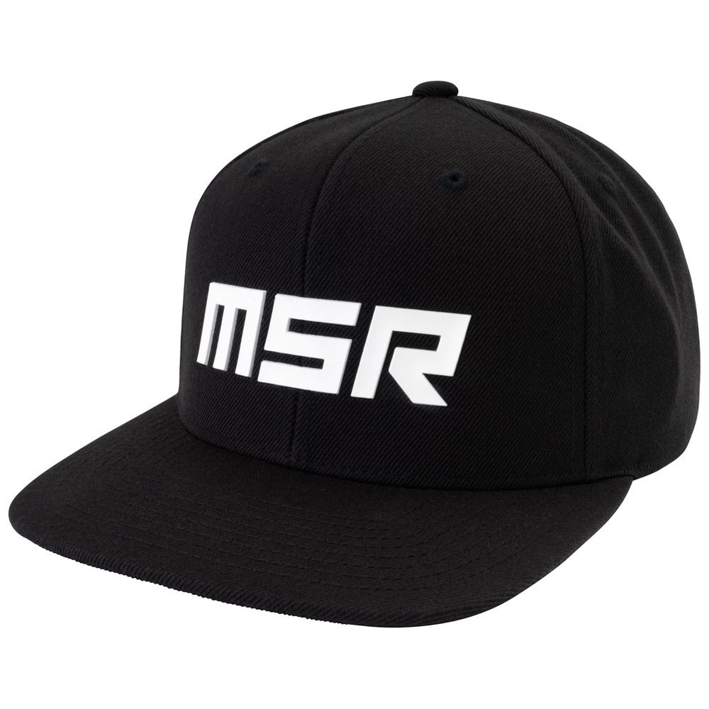 MSR™ Corp Snapback Hat  Black/White
