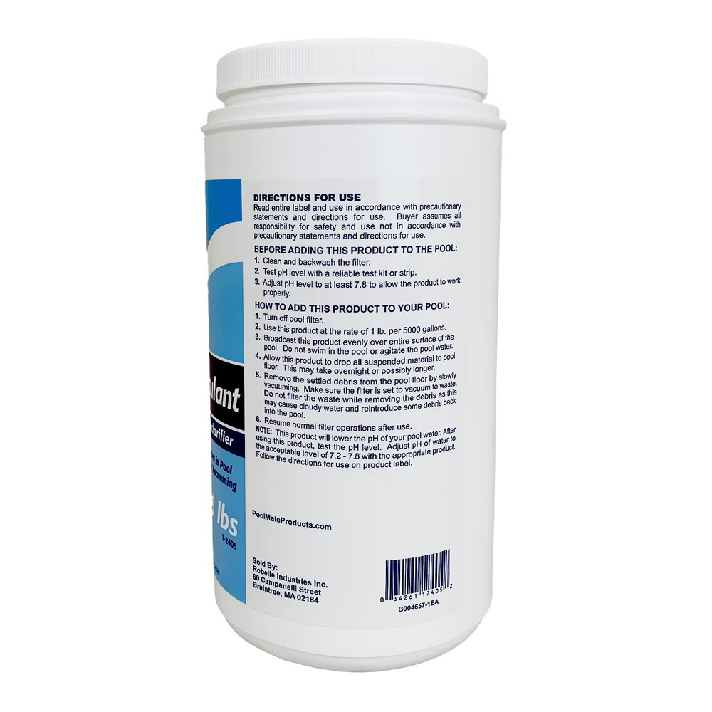 Pool Mate Granular Flocculant - 5 Lbs