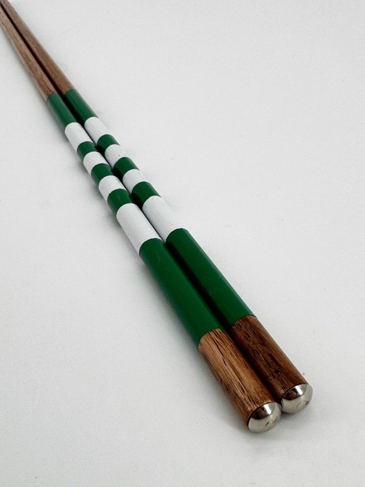Golf Hickory Alignment Sticks Green White