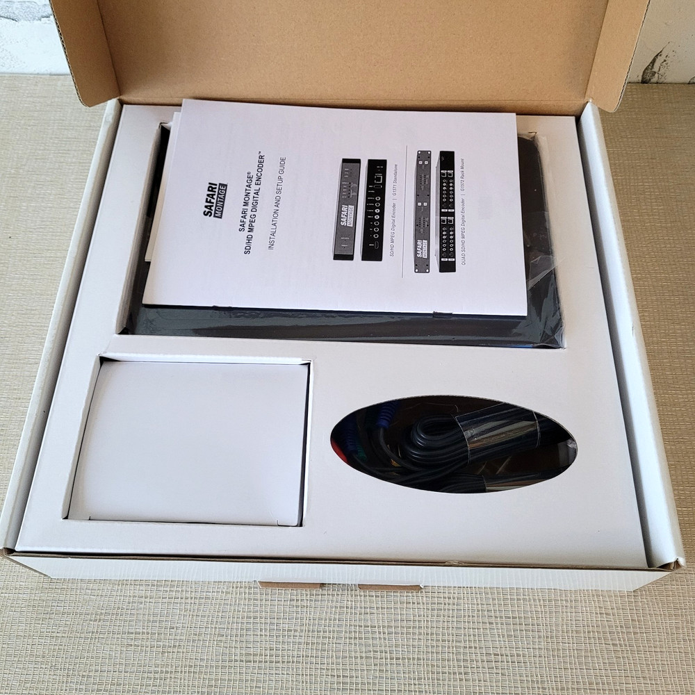 Safari Montage G1571 SD/HD MPEG Encoder NEW