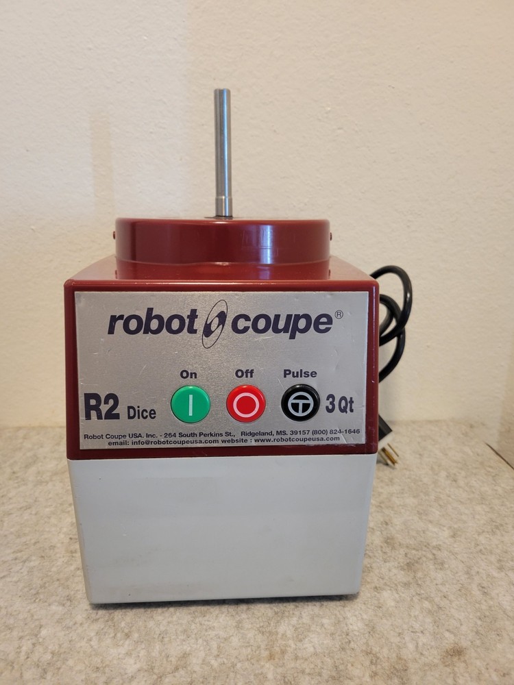 Used Robot Coupe R 2 DICE  Food Processor Power Base