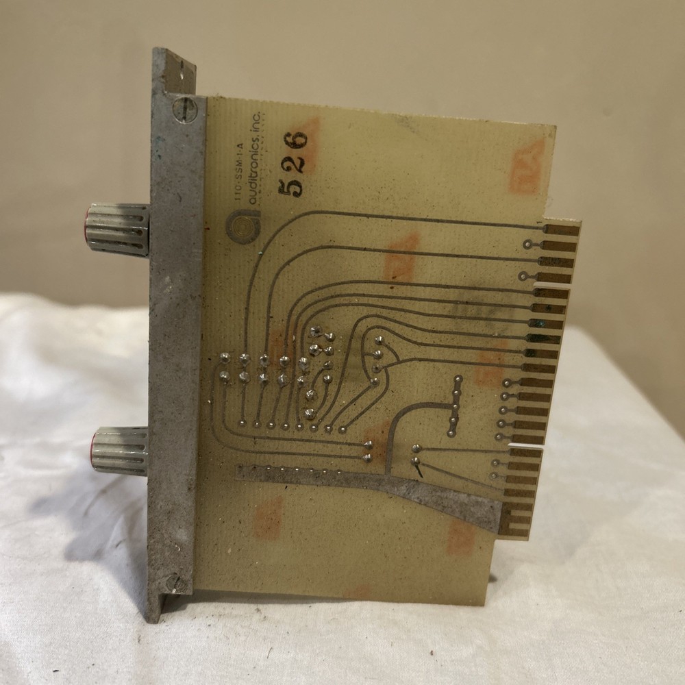 Auditronics 110 SSM4 Stereo Assign Left Right