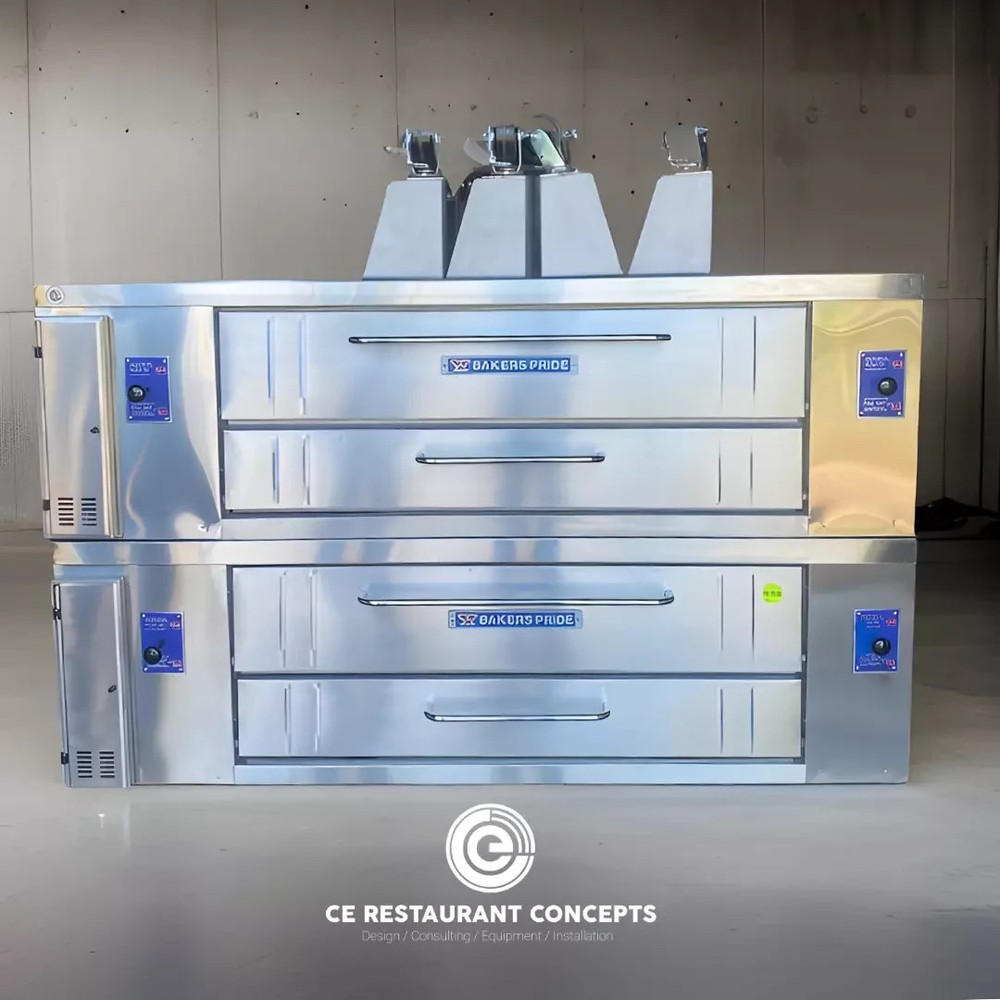Bakers Pride Y802 Double Deck  Oven –Refurbished
