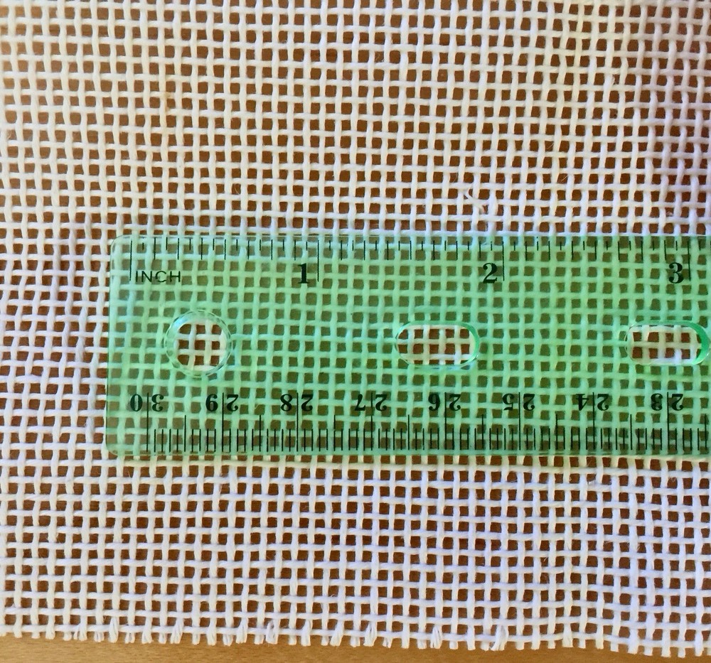 Blank Needlepoint Canvas Lot - Eleven Pieces in Various Sizes