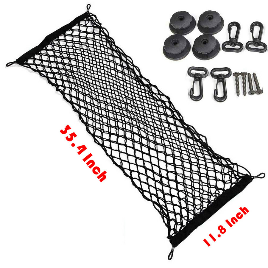 Rear Trunk Envelope Style Mesh Organizer Cargo Net For 2005-2012 Dodge Caliber