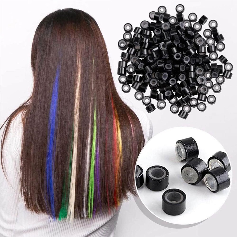 Orgrimmar Hair Extension Remove Pliers Pulling Hook 500 PCS Micro Black