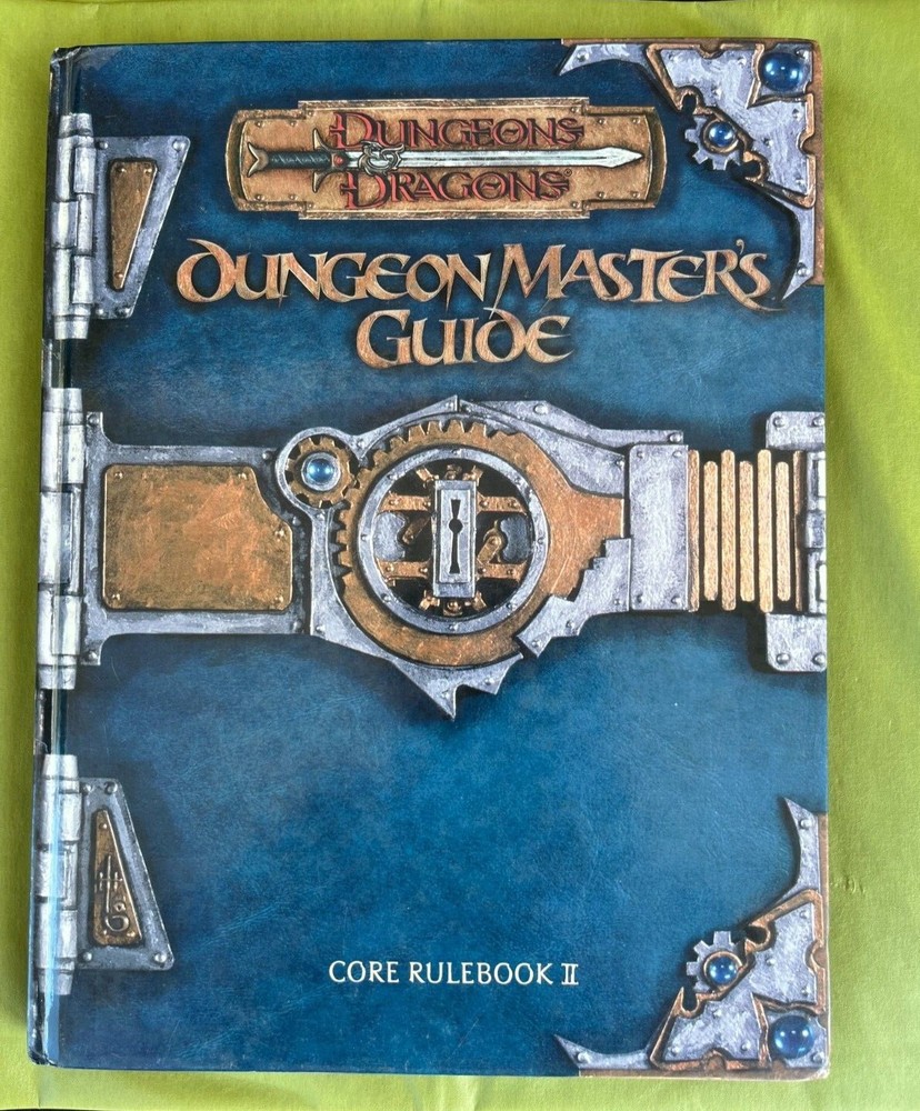 Dungeons & Dragons Dungeon Master's Guide Core Rulebook II (2) First Print 2000
