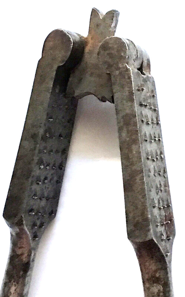 VINTAGE NUTCRACKER Double Sided and Hinged REVERSIBLE LARGE & SMALL