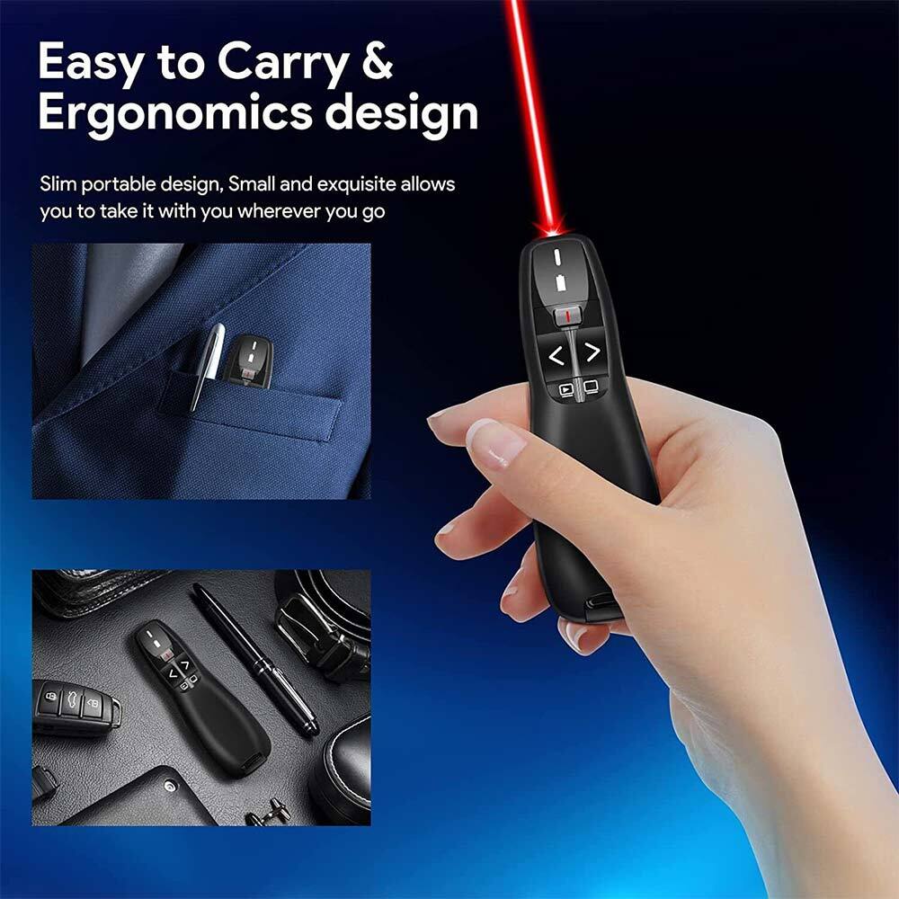 Wireless Presenter,Presentation Remote Control Pen PPT Remote Controller Clicker