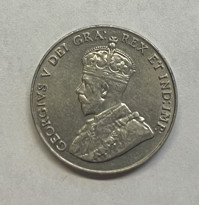 1925 Canada Nickel - AU