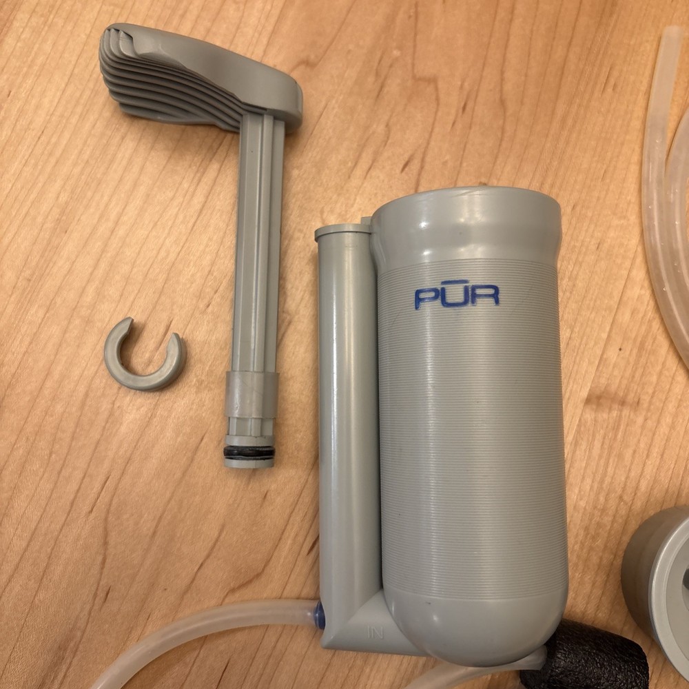 Pur Hiker Microfilter Water Filtration System w/ Storage Bag -No Filter