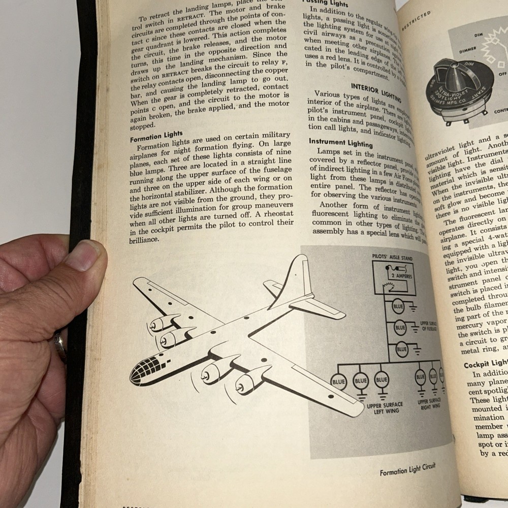 Elementary Electricity for airplane mechanics air training command 1951