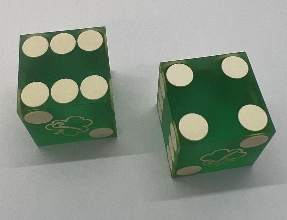 (2) 2003 “Happy Saint Patrick’s Day” Dice