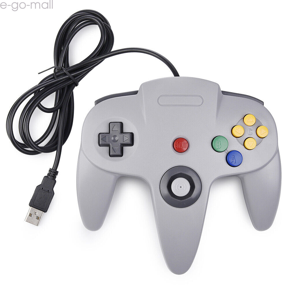 USB N64 & SNES Controller Gamepad for Windows PC Mac Raspberry Pi 3 4 RetroPie
