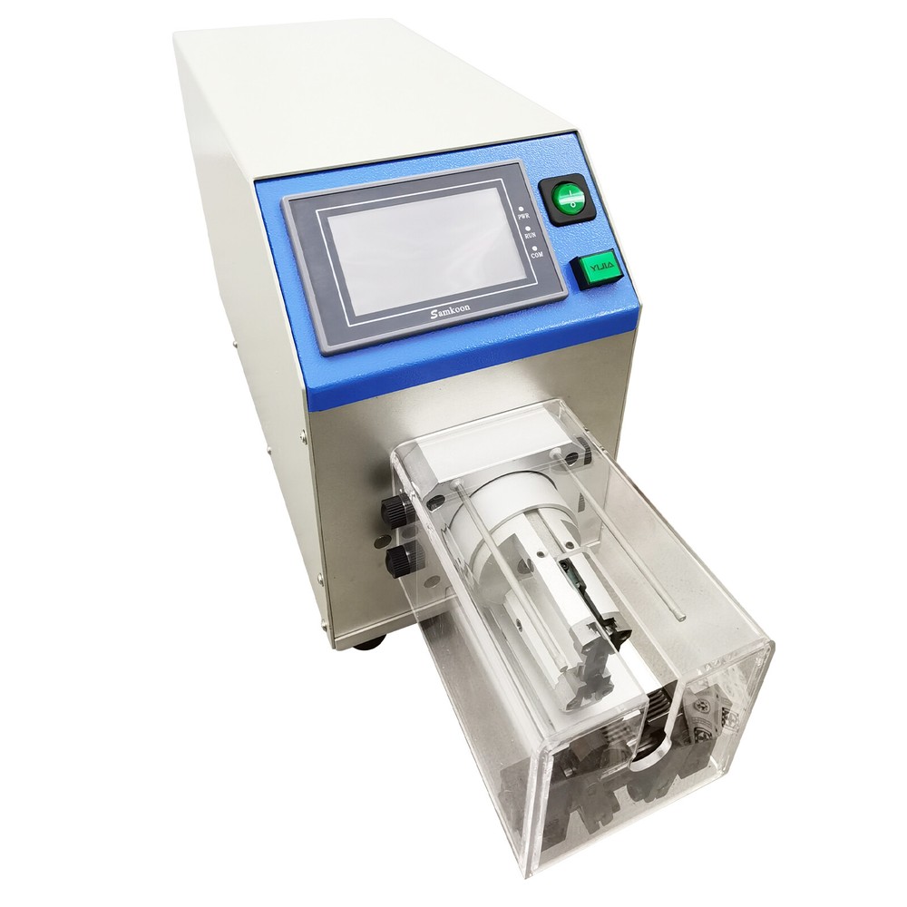 Semi-Auto Coaxial Cable Rotary Blade Stripper Multi-Layer Wire Stripping Machine