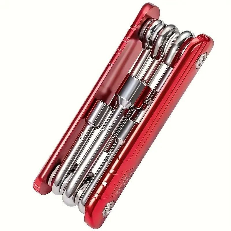 US 6 in 1 Folding Nut Driver Set Metric Hex Nut Driver Set Folding Socket Wrench