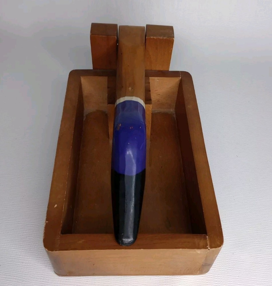 Wood Duck Nutcracker Tray 10"×6"