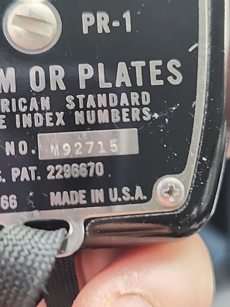 GE Exposure Meter Type PR-1 W Strap