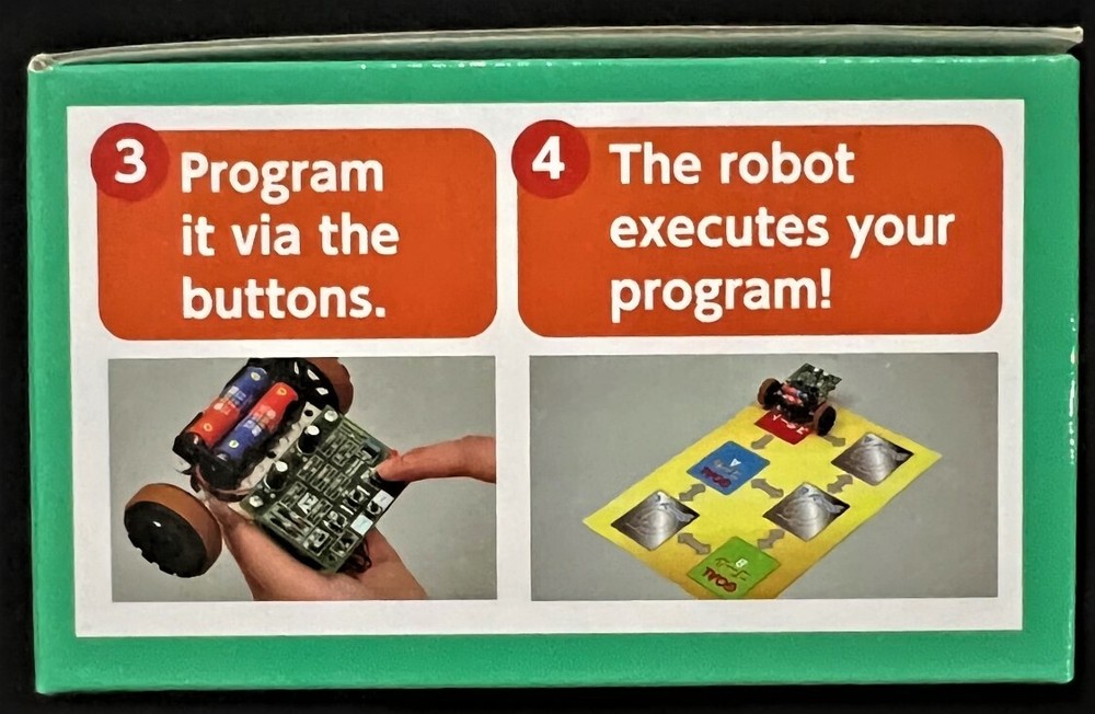 ARTEC - PUSH-BUTTON PROGRAMMABLE ROBOT (No PC Required) Easy to Program!