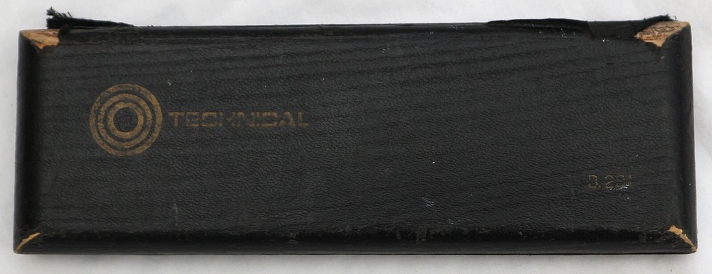 Vintage TECHNICAL B201 Technical Drawing Instrument Set + Felt Lined Hard Case