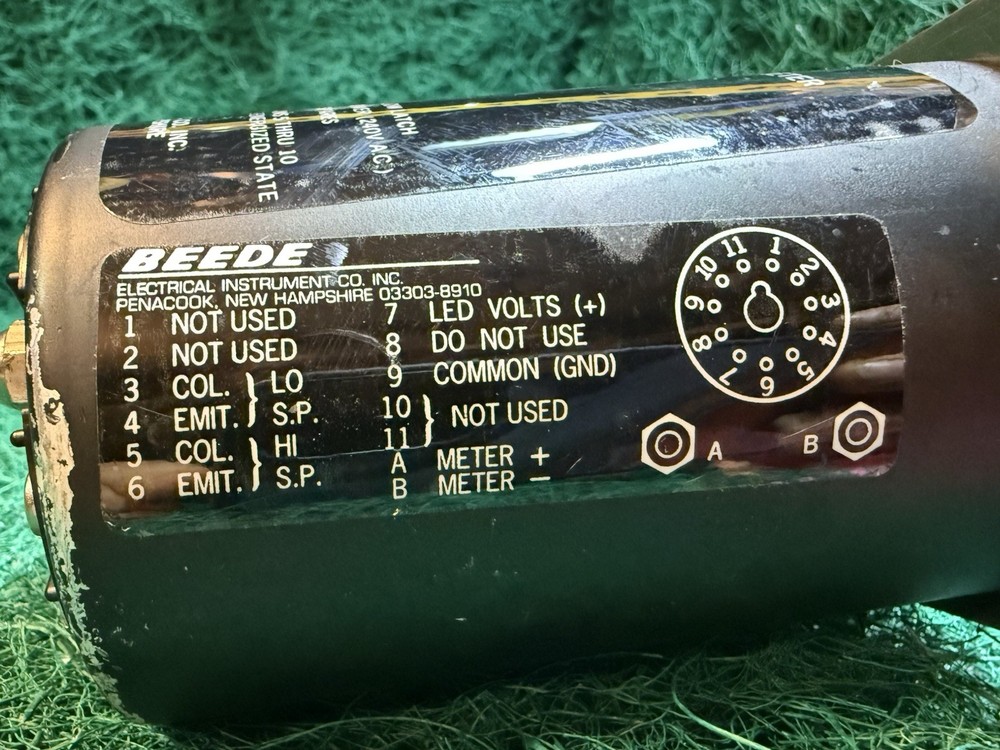 BEEDE ELECTRICAL DOUBLE SET POINT PYROMETER