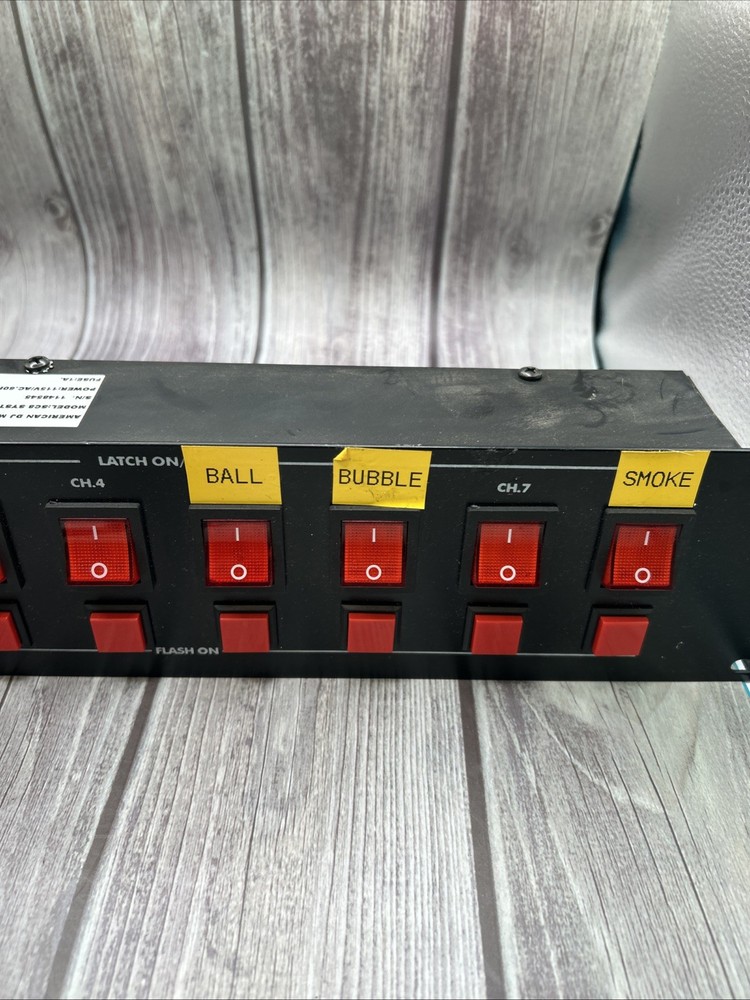 LSC Light Stream Controls SC-8 System Used Switch Panel Tested Working