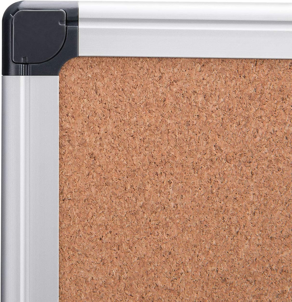 Rectangular Bulletin Board, Cork Board for Wall, Vision Board for Classroom and