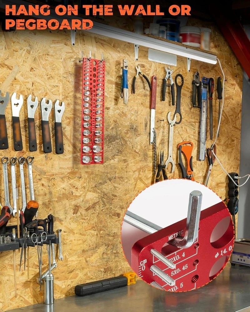 57 Nut and Bolt Thread Checker Thread Checker Standard and Metric