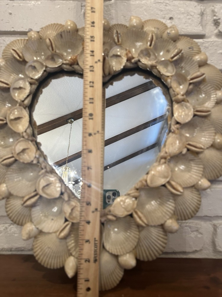 Handmade Shell Mirror ~ Vintage from Mexico