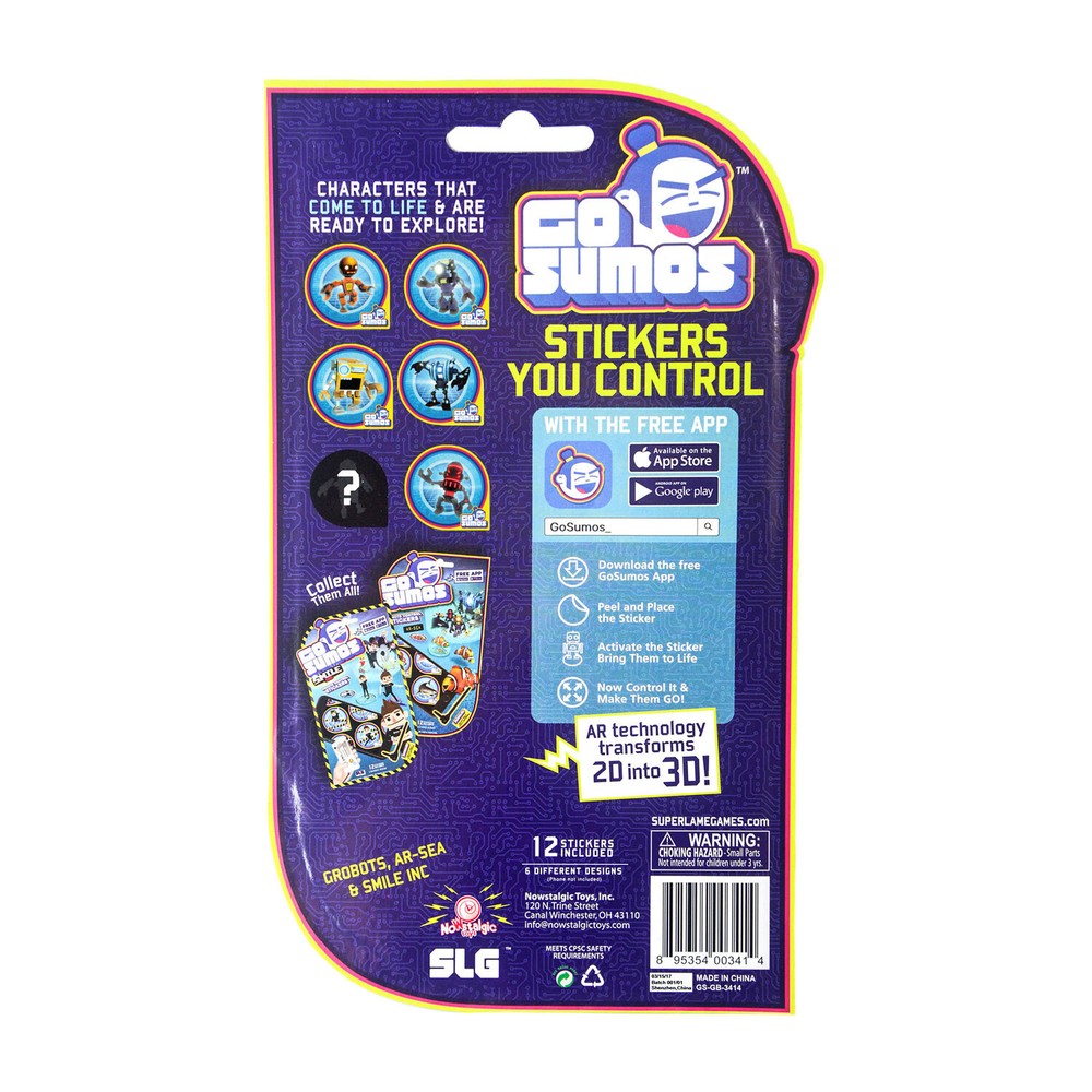 GoSumos Remote Control Stickers