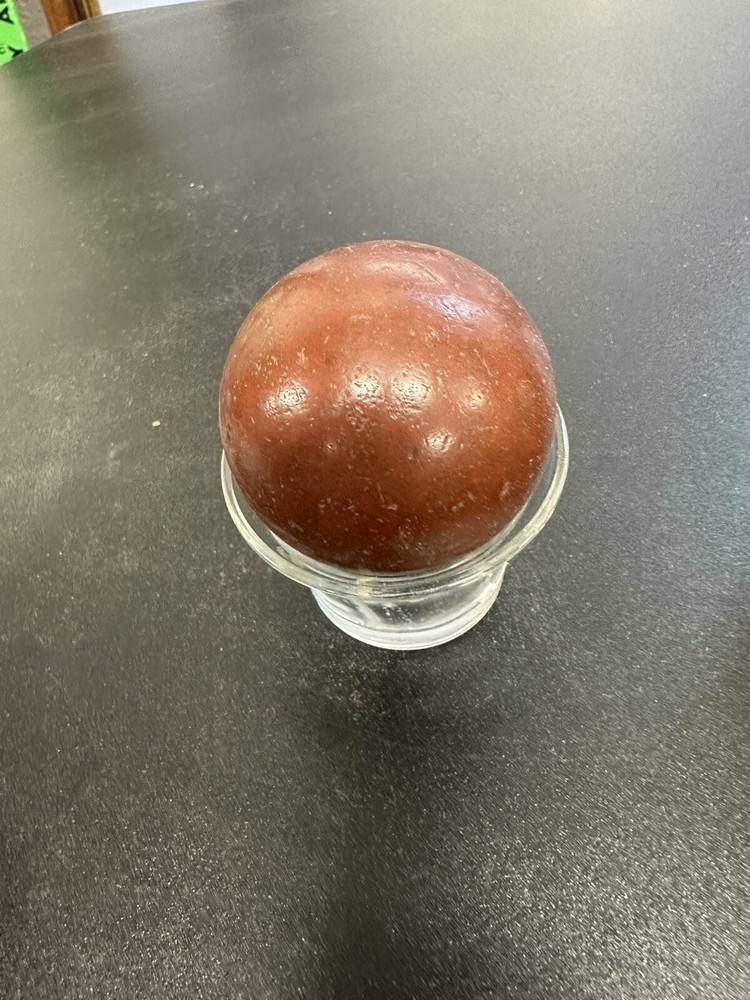 Vintage Bakelite Brunswick Billiard Ball - Brown