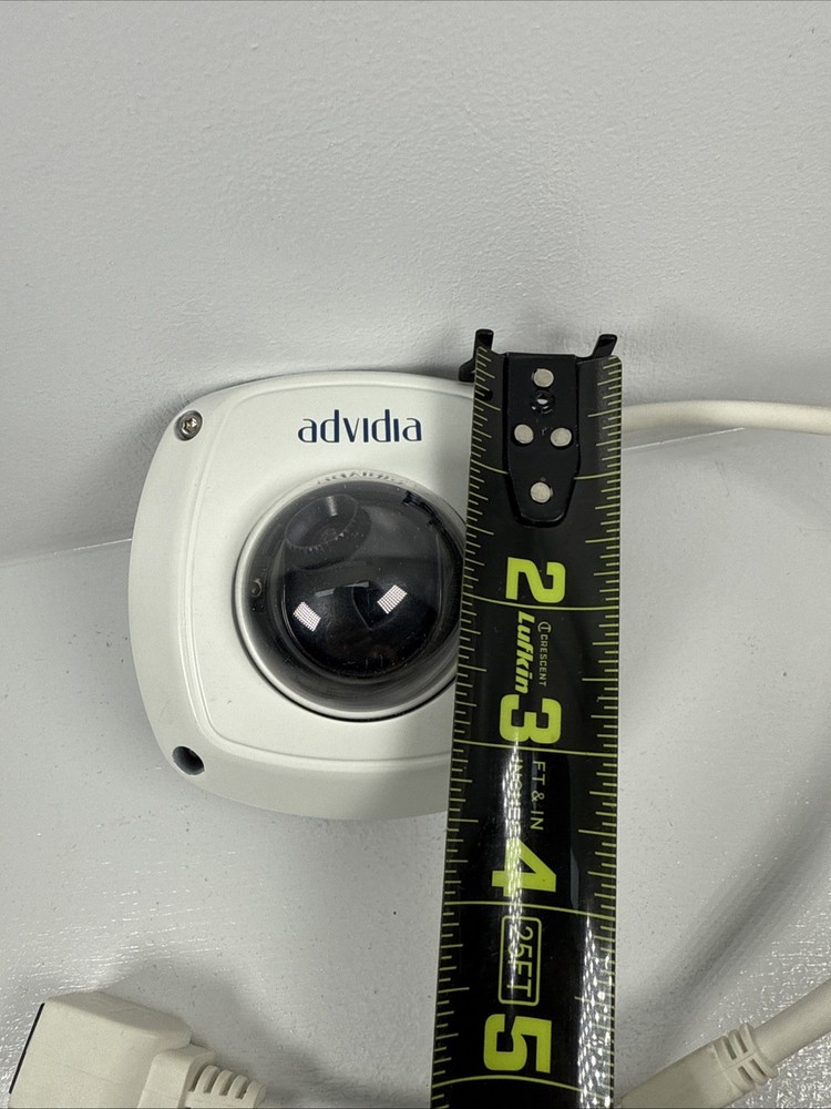 Avidia Model A-46 White PoE IR Network Camera 12v