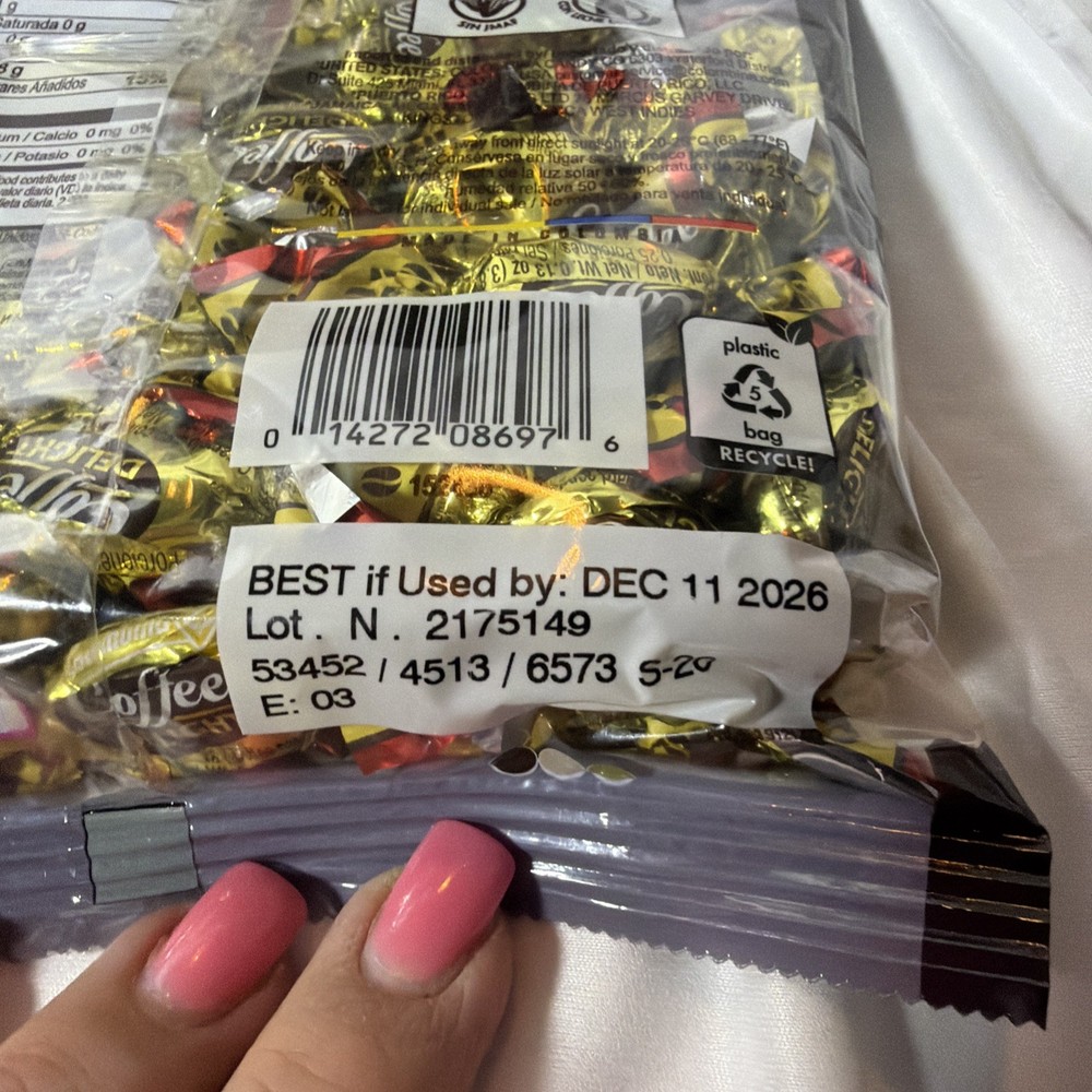 Colombina Coffee Delight Hard Candy 2 Count