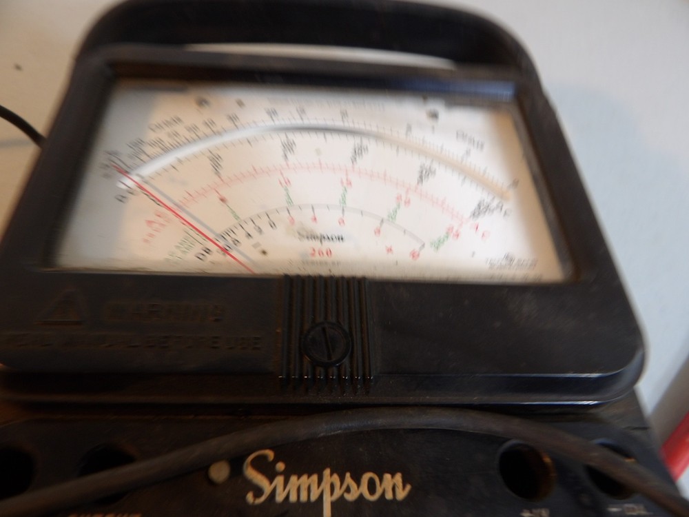 Vintage Simpson Model 260 Volt ( untested )