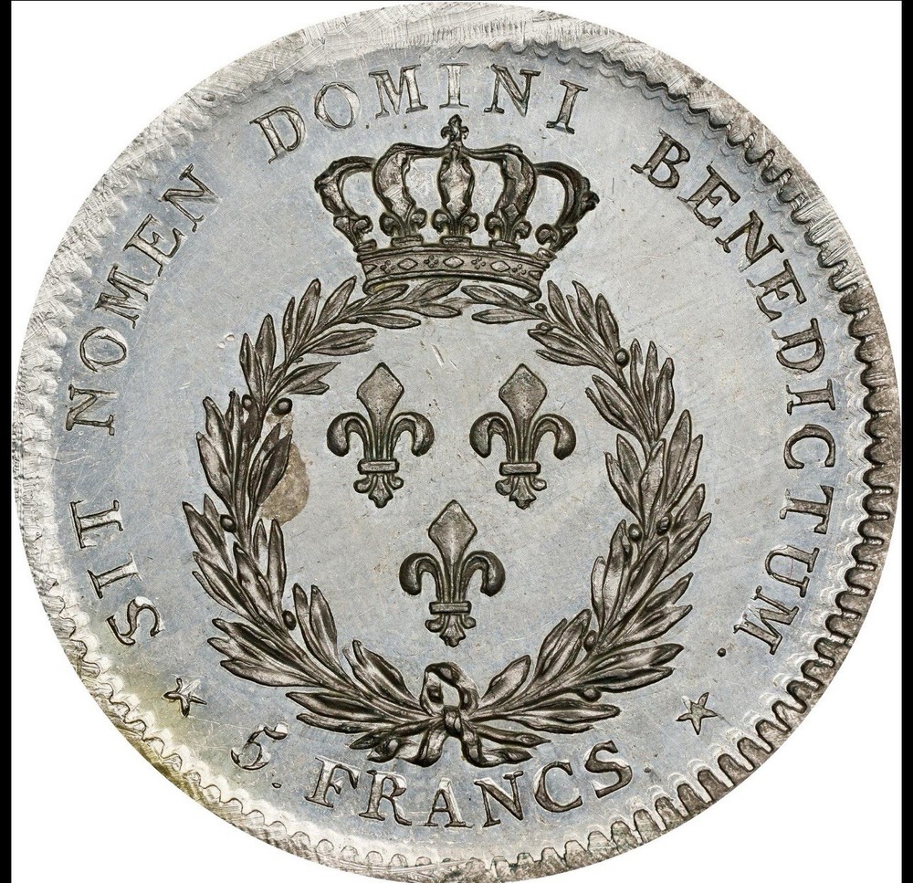 1815 France Essai Pattern Paris mint